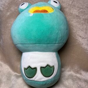MeWaii® Mushroom Family Frog Kawaii Plus Pillow 8"